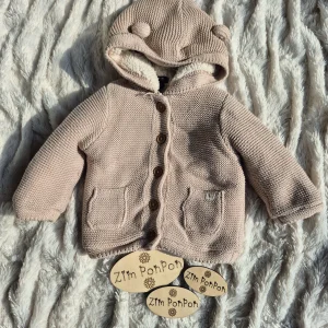 Gilet beige ourson garçon , tout doux